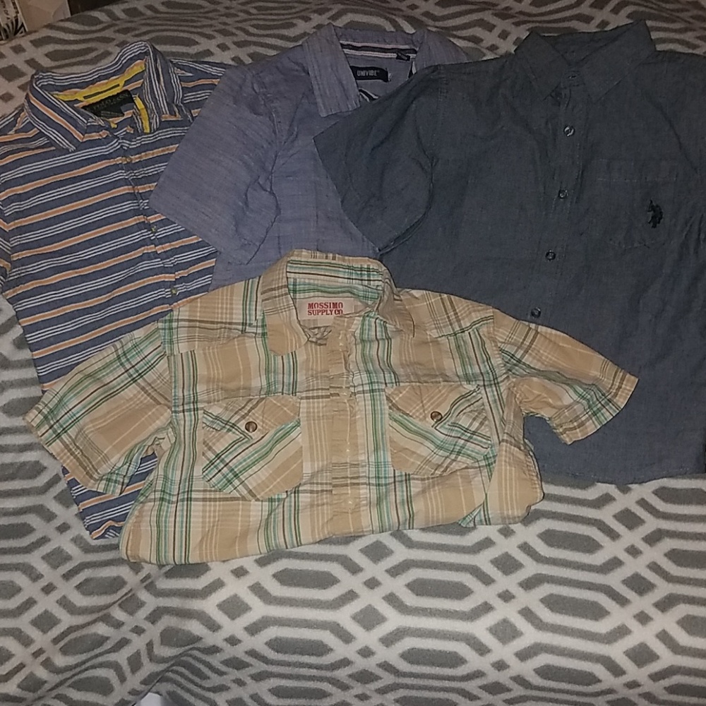 Small boys Polo button down shirts